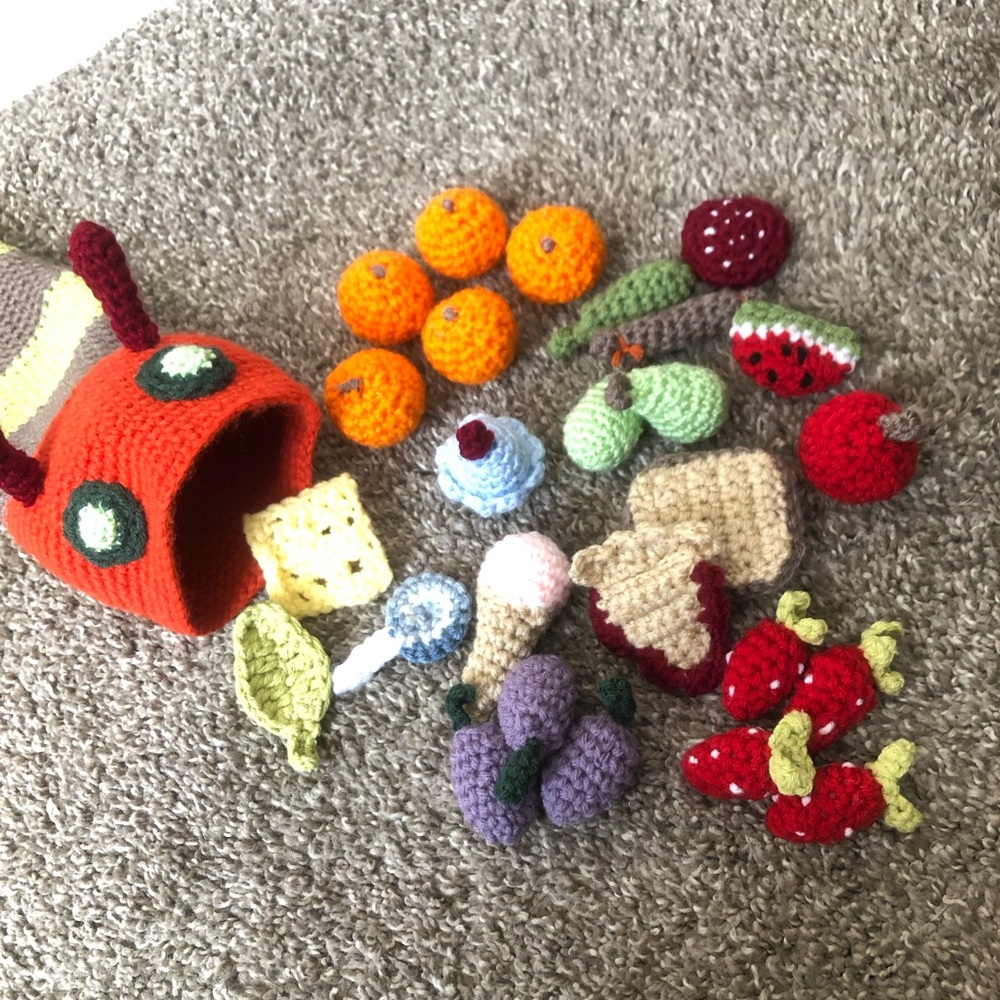 Handmade Very Hungry Caterpillar